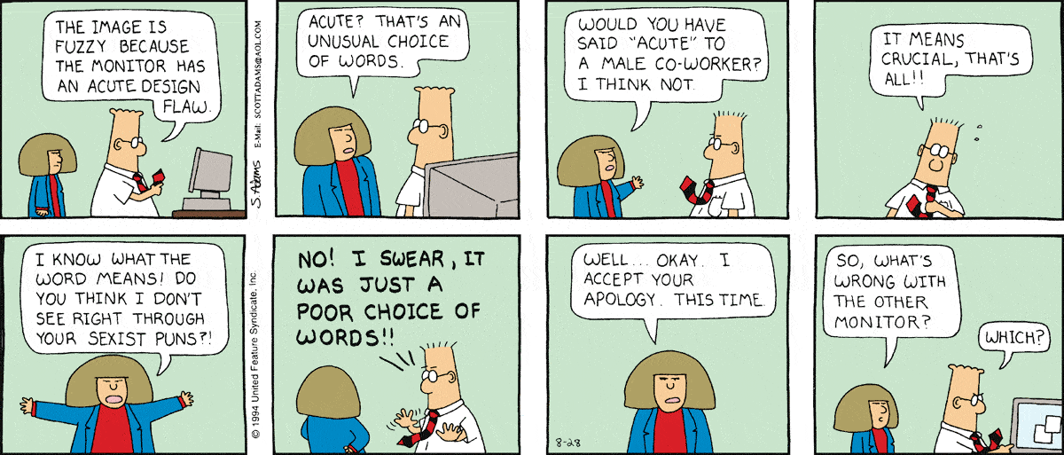 Dilbert Cartoon